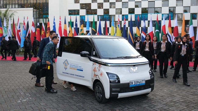 Jejak Wuling Air EV Jadi Kendaraan Resmi di tempat Acara Negara